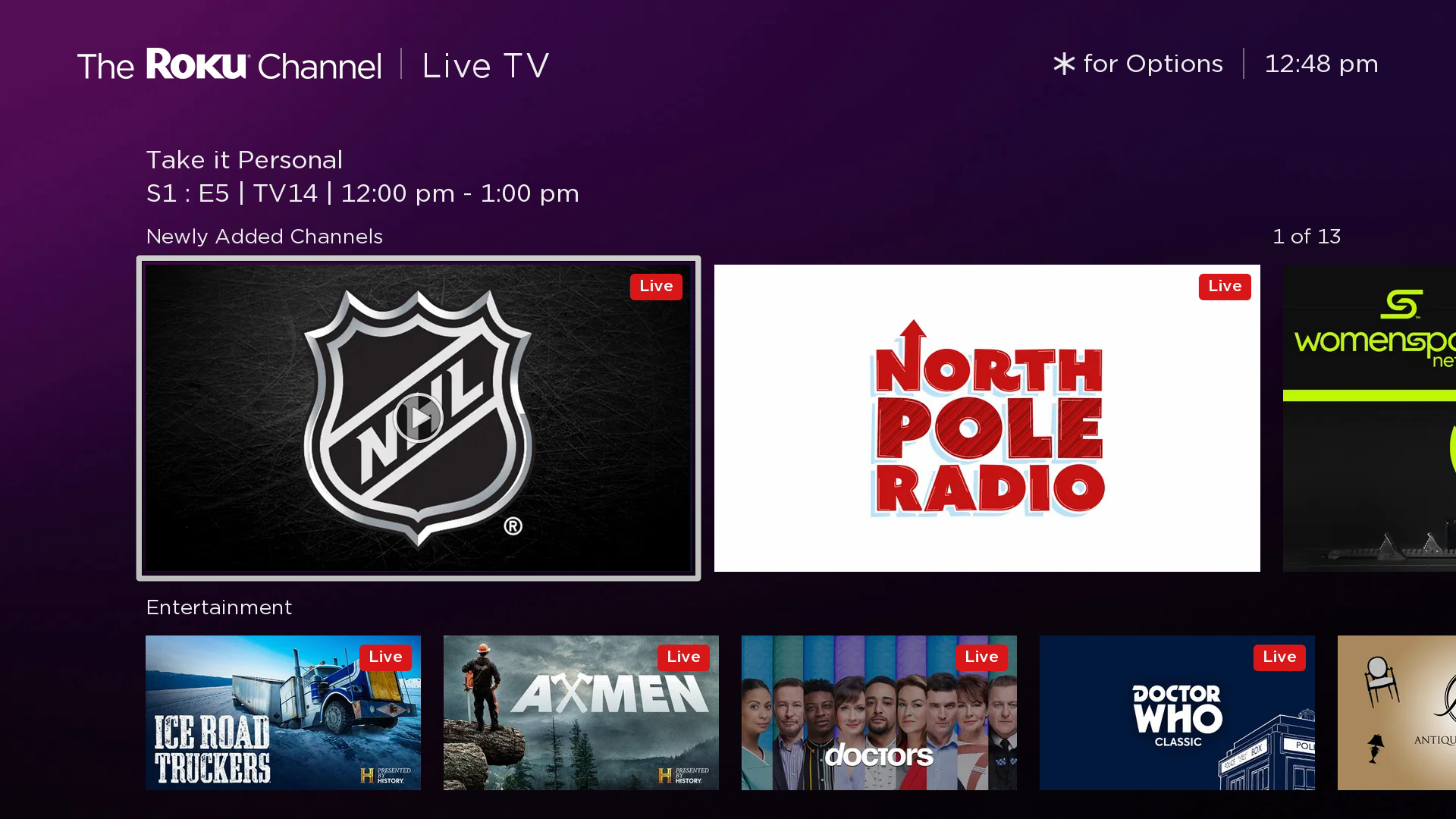 My Top 5 FREE Roku Channels For Sports Fans