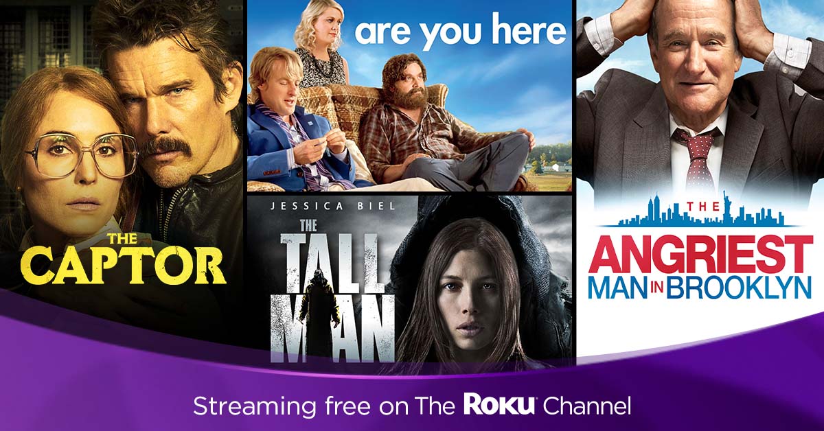 Best movies on roku channel sale