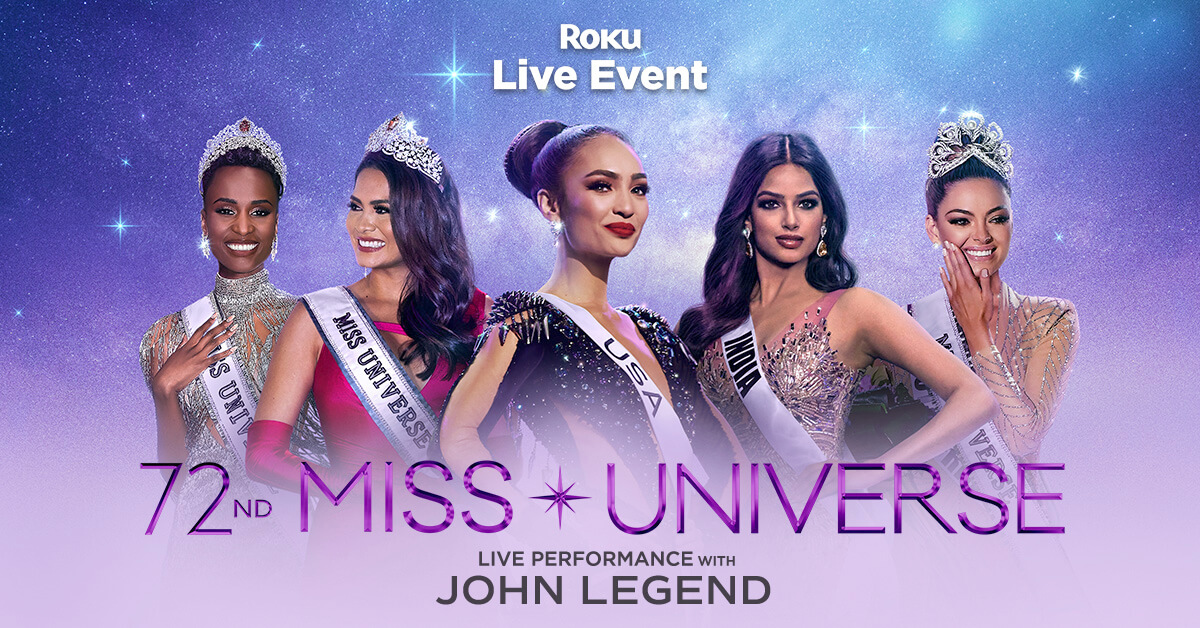 Stream the 72nd Miss Universe competition free on The Roku Channel