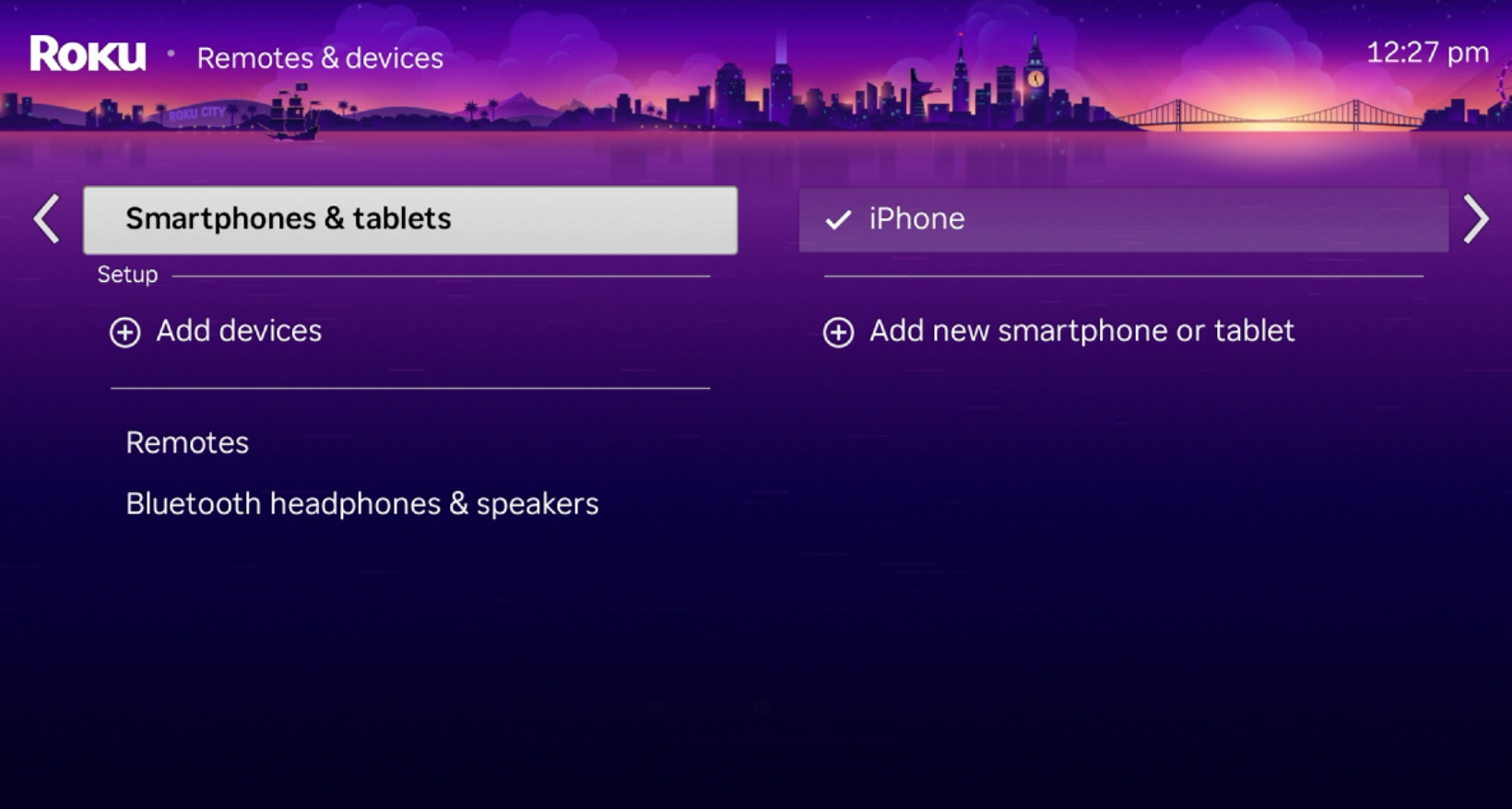 my paired devices with my smartphone paired