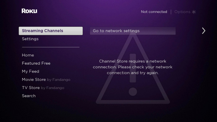 Why can I not open the Channel Store on my Roku® streaming device - Why Won't My Apps Open On My Roku Tv