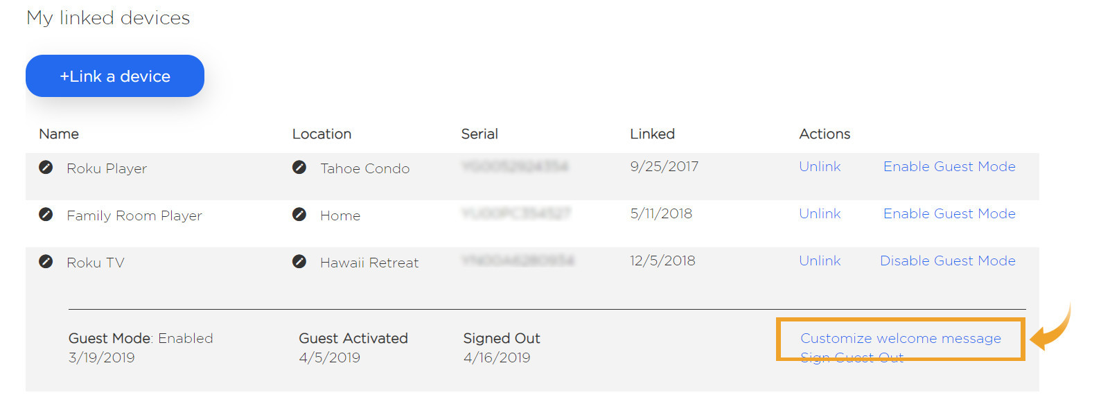 How do I set up Guest Mode on my Roku®