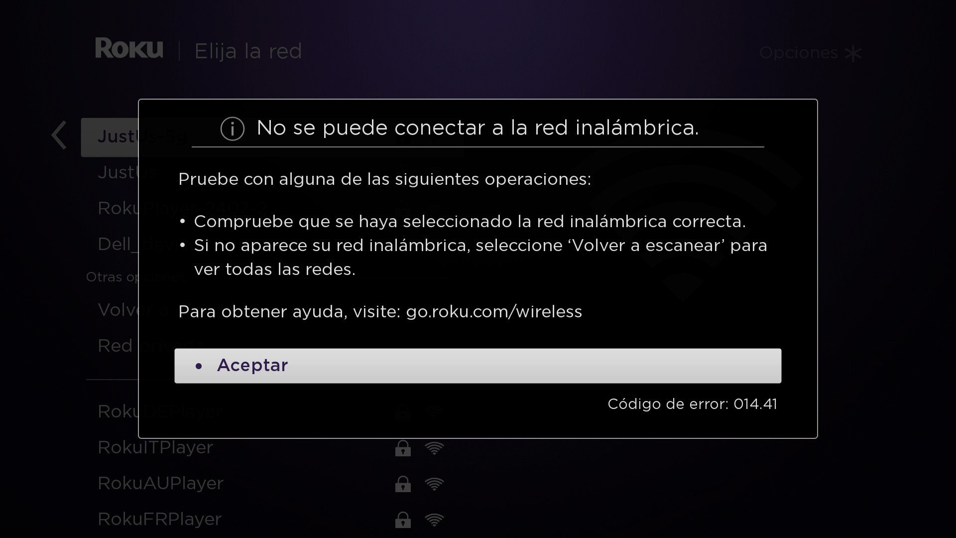Qué hacer si no puedes conectarte a la red doméstica o a Internet