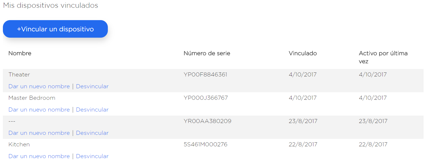 Vincular un dispositivo a Roku