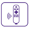 Lost remote finder feature icon