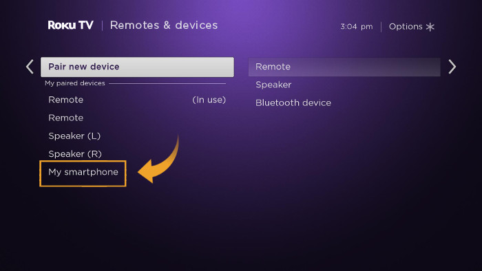 How do I resolve issues connecting a Bluetooth® device to my Roku - Can I Hook Up My Phone To My Roku Tv