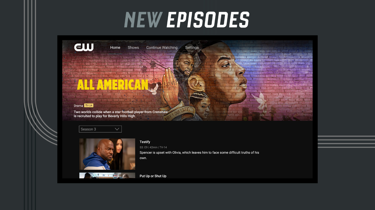 The CW TV App Roku Channel Store Roku