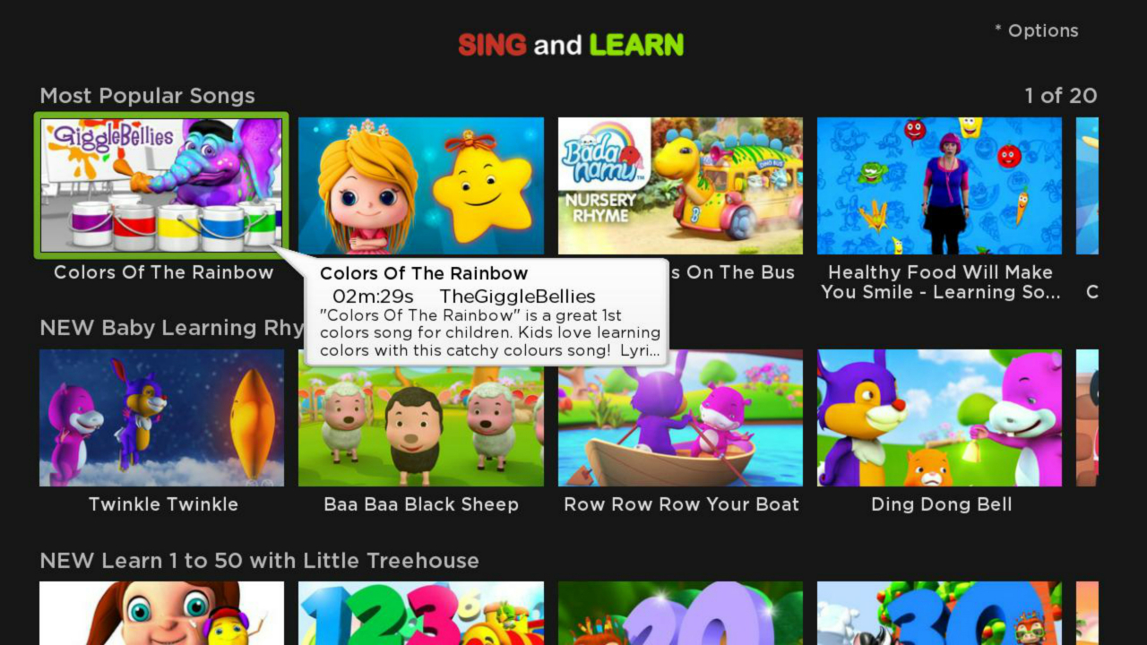 Sing and Learn by HappyKids.tv | Roku Channel Store | Roku