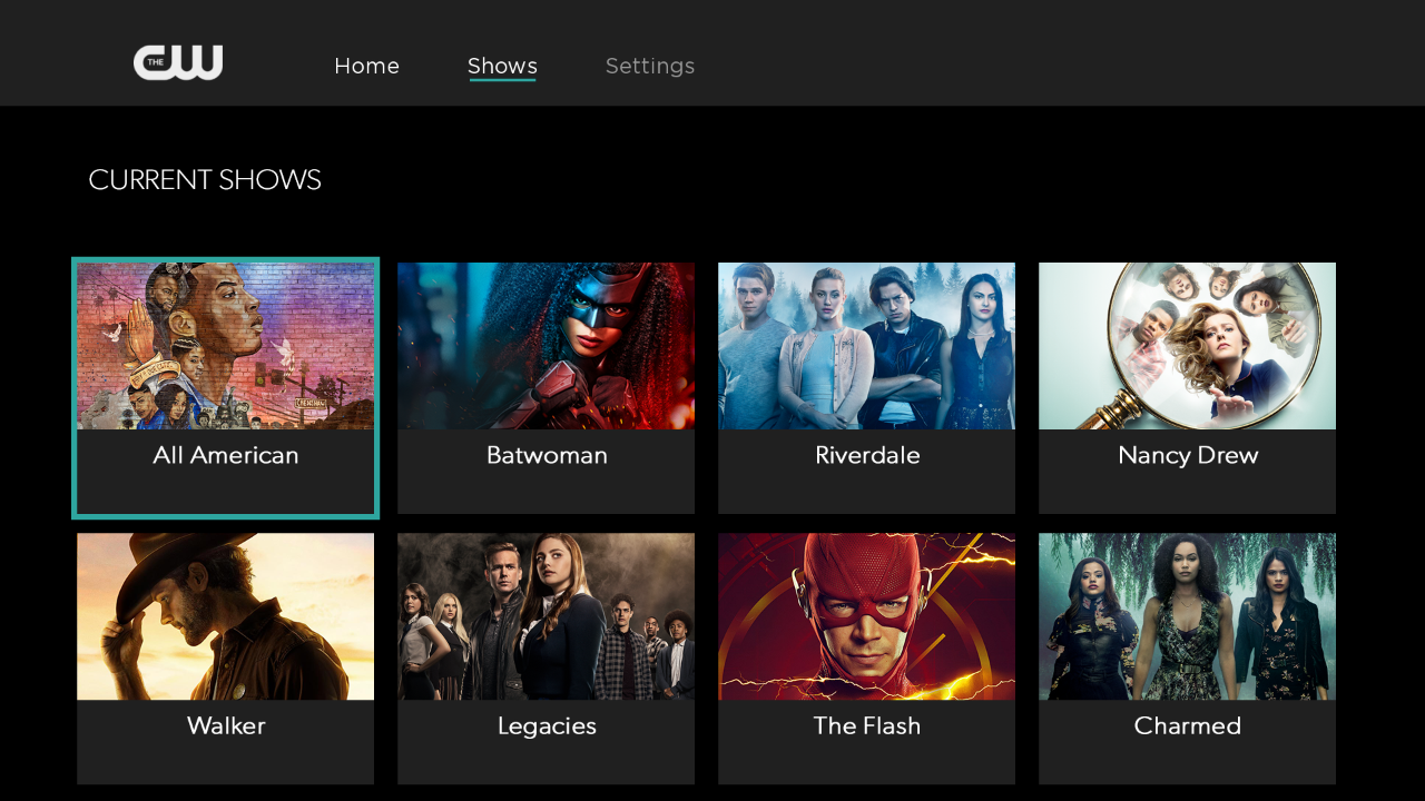 The CW  TV App  Roku Channel Store  Roku