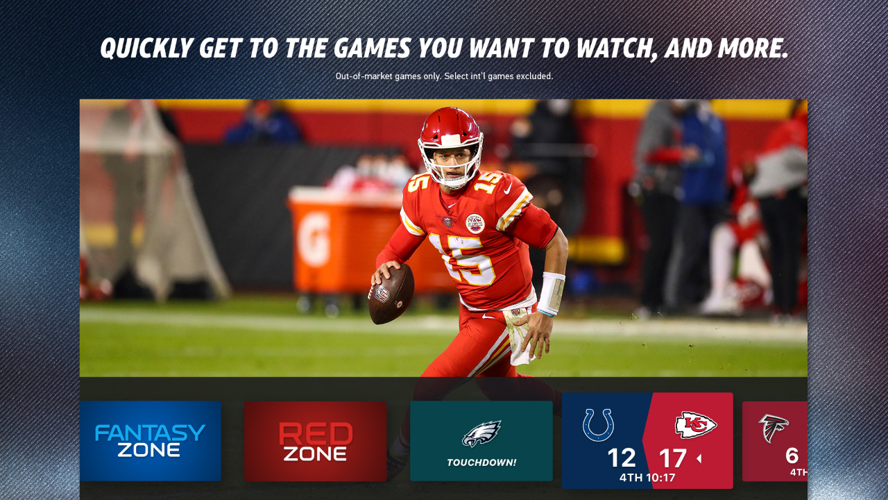 NFL SUNDAY TICKET TV App Roku Channel Store Roku