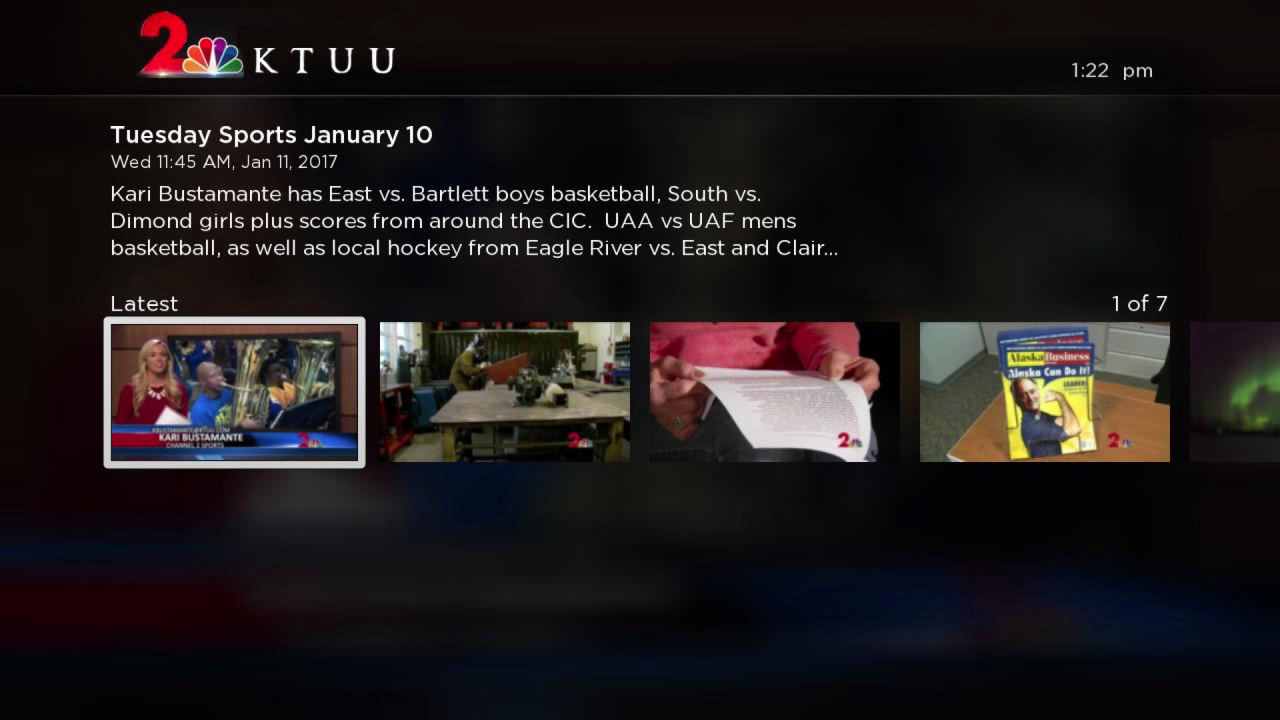 Alaska's News Source TV App Roku Channel Store Roku