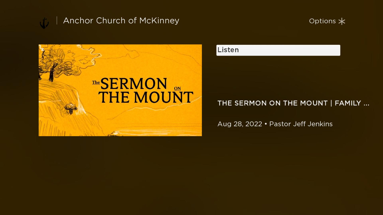 Anchor Church of McKinney TV App Roku Channel Store Roku