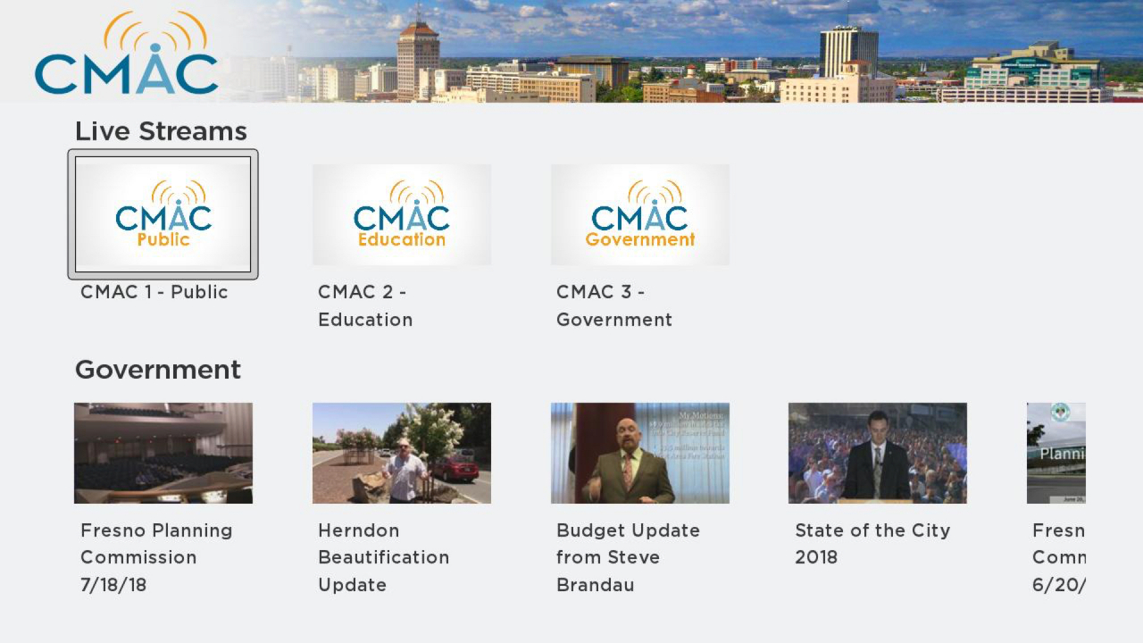 Cablecast Screenweave TV App Roku Channel Store Roku