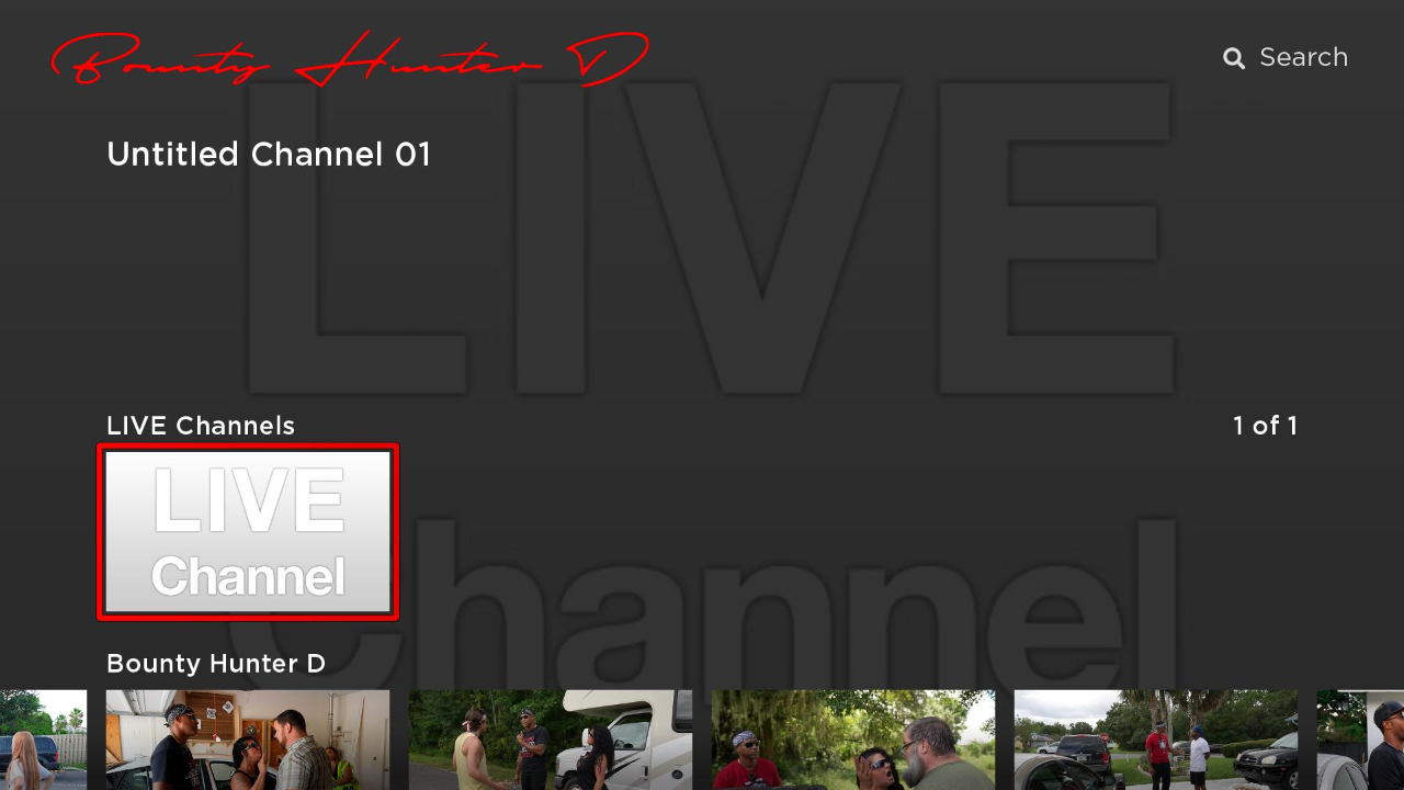 Bounty Hunter D TV App Roku Channel Store Roku
