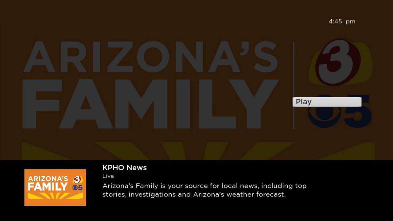 Azfamily (3TV & CBS 5) | TV App | Roku Channel Store | Roku