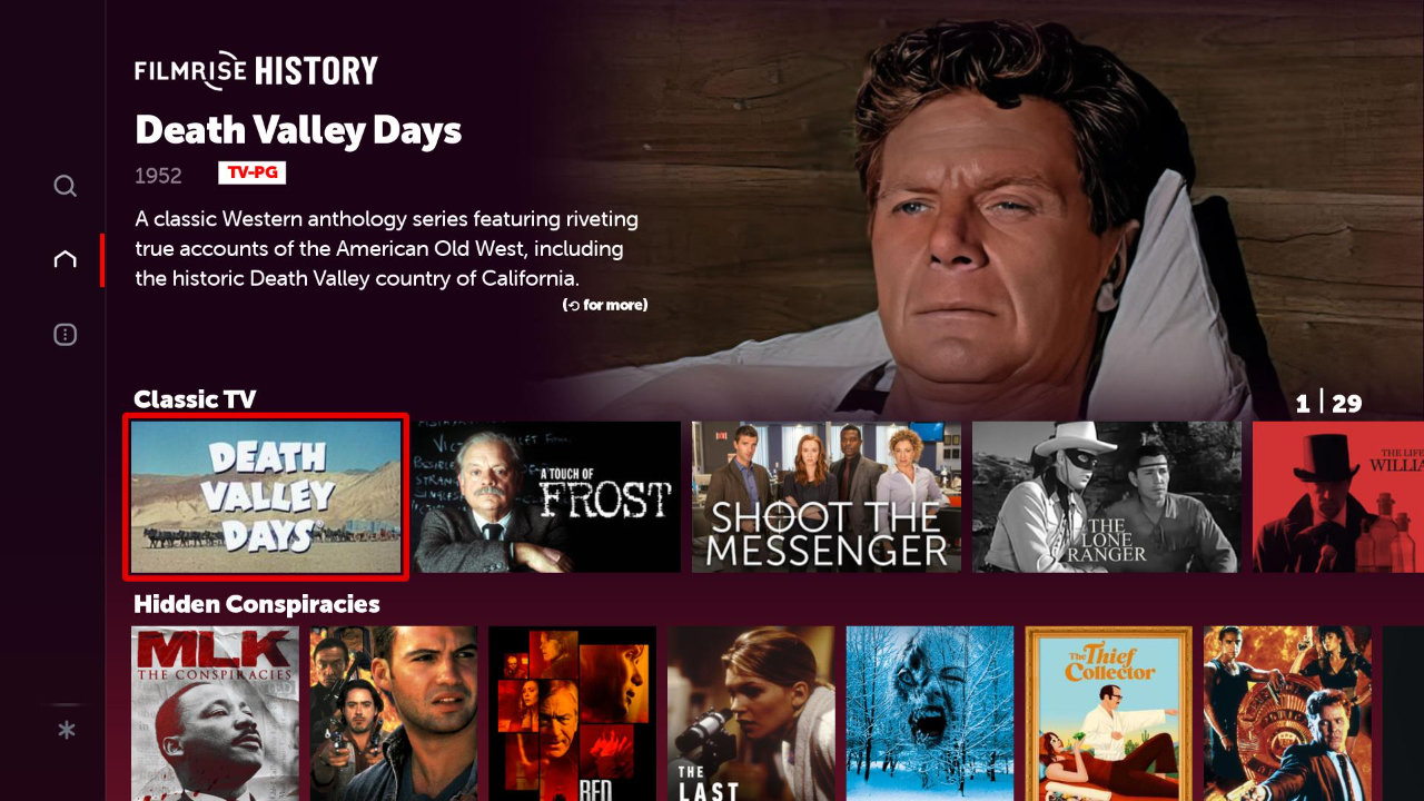 FilmRise History | TV App | Roku Channel Store | Roku