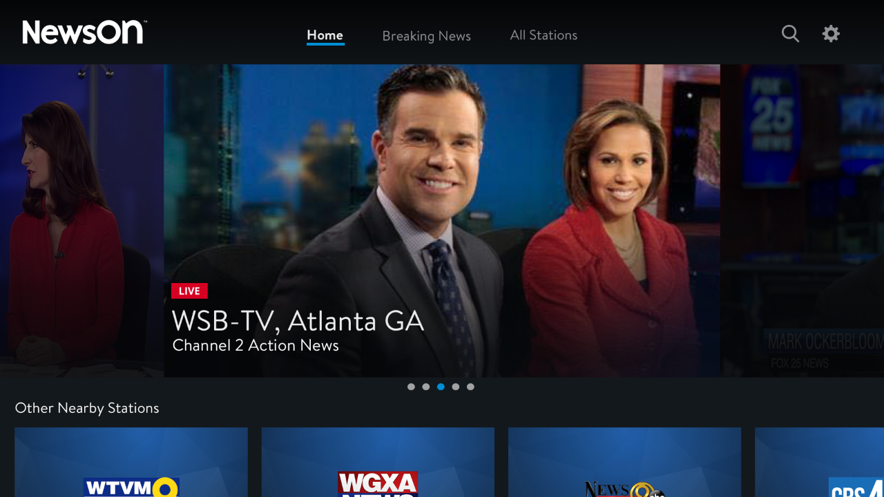 streaming local news, weather 