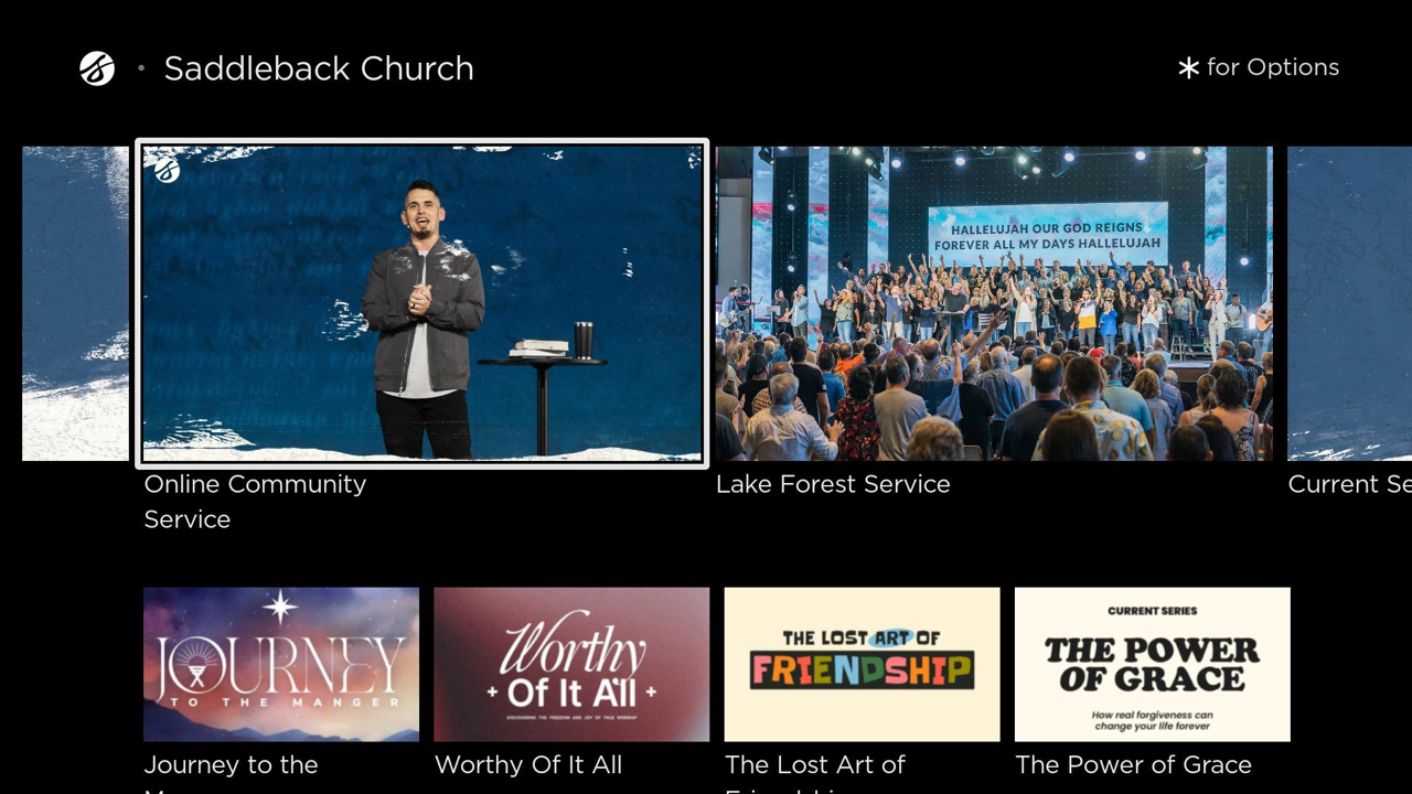 Saddleback Church | TV App | Roku Channel Store | Roku