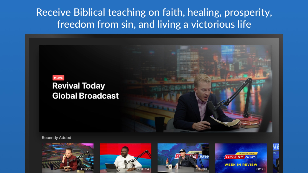 Revival Today TV App Roku Channel Store Roku