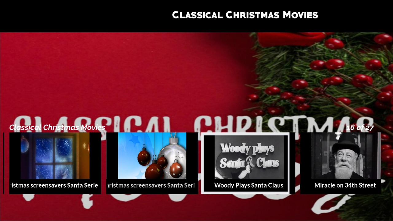 Classical Christmas Movies TV App Roku Channel Store Roku