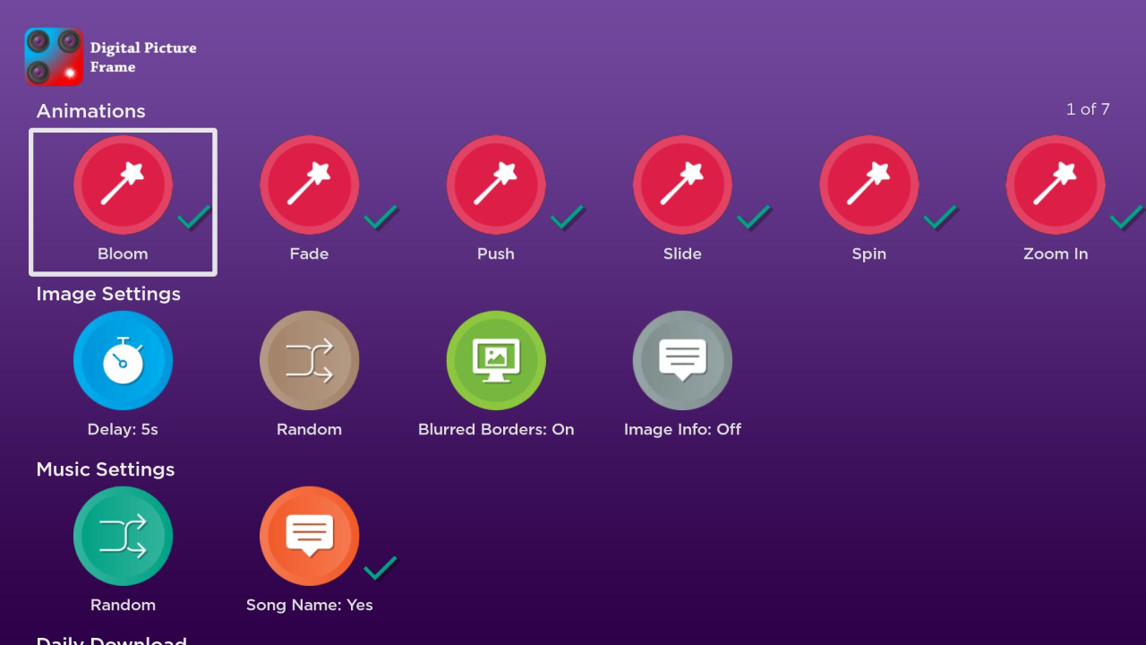 Digital Picture Frame TV App Roku Channel Store Roku