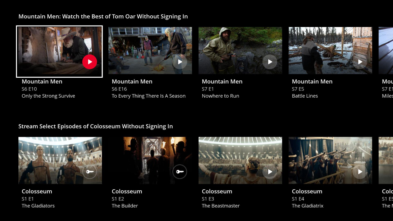 HISTORY TV App Roku Channel Store Roku
