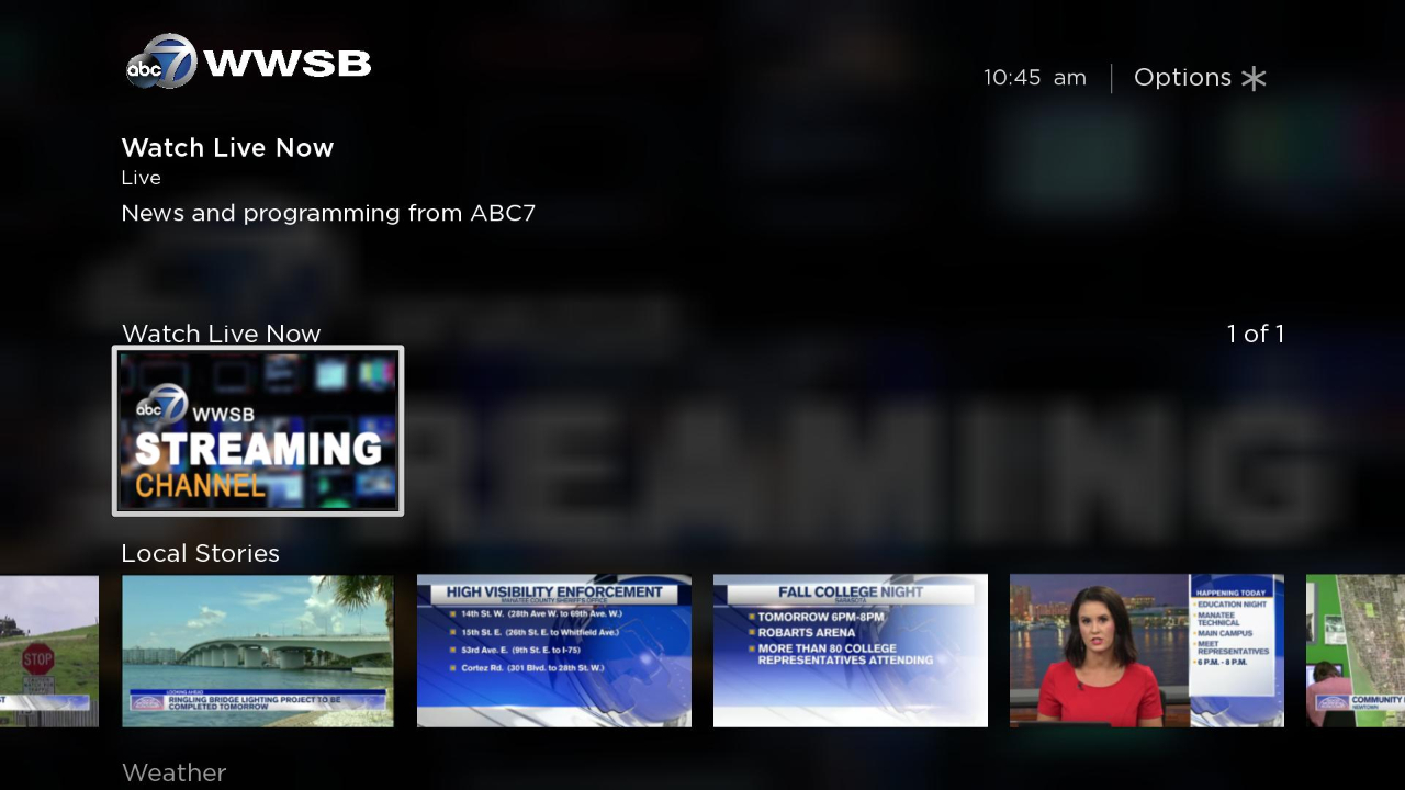 Abc7 Sarasota Tampa Tv App Roku Channel Store Roku