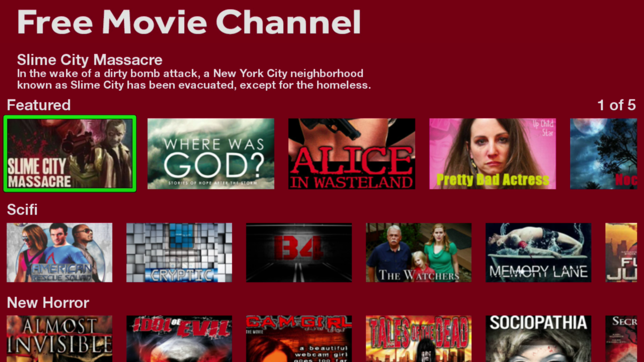 Free Movie Channel TV App Roku Channel Store Roku