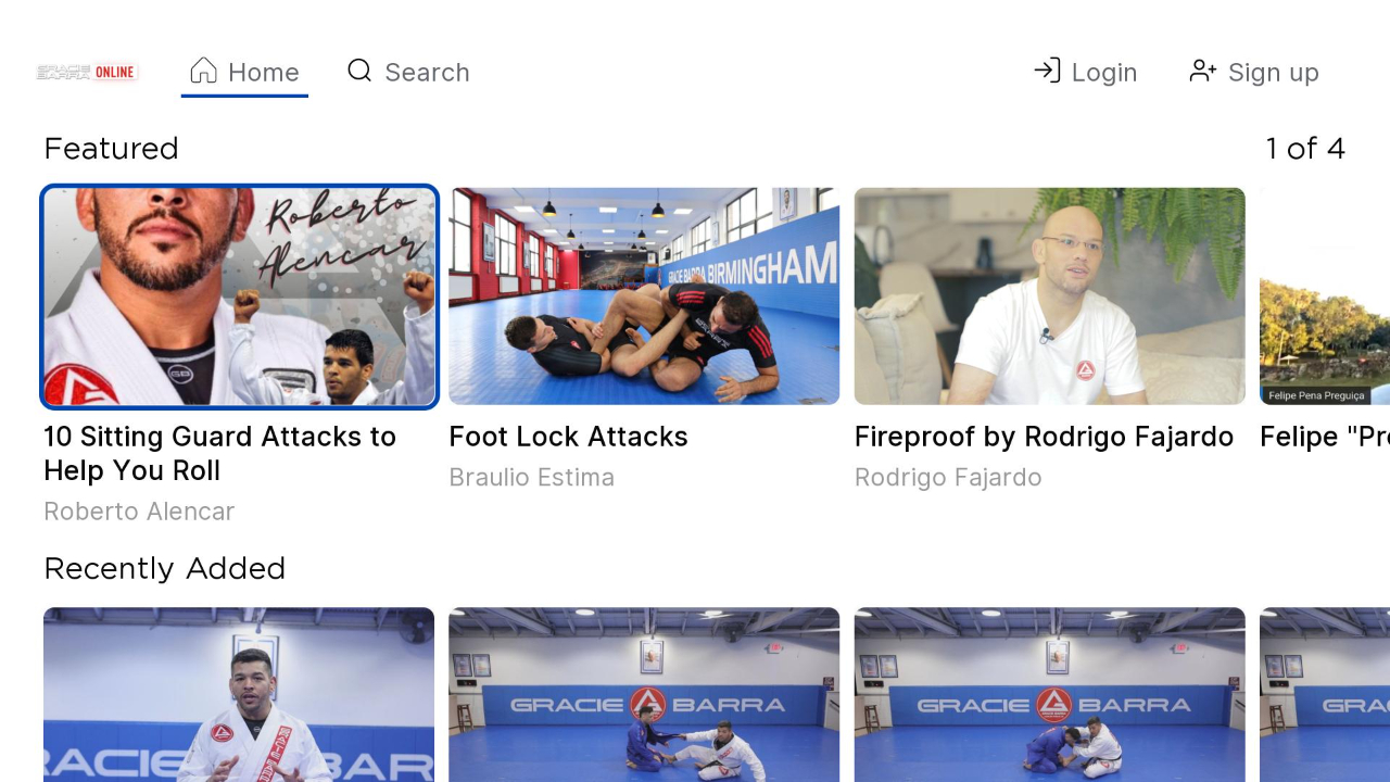 Gracie Barra Online TV App Roku Channel Store Roku