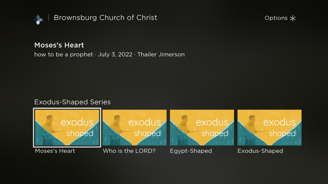 Brownsburg Church of Christ TV App Roku Channel Store Roku