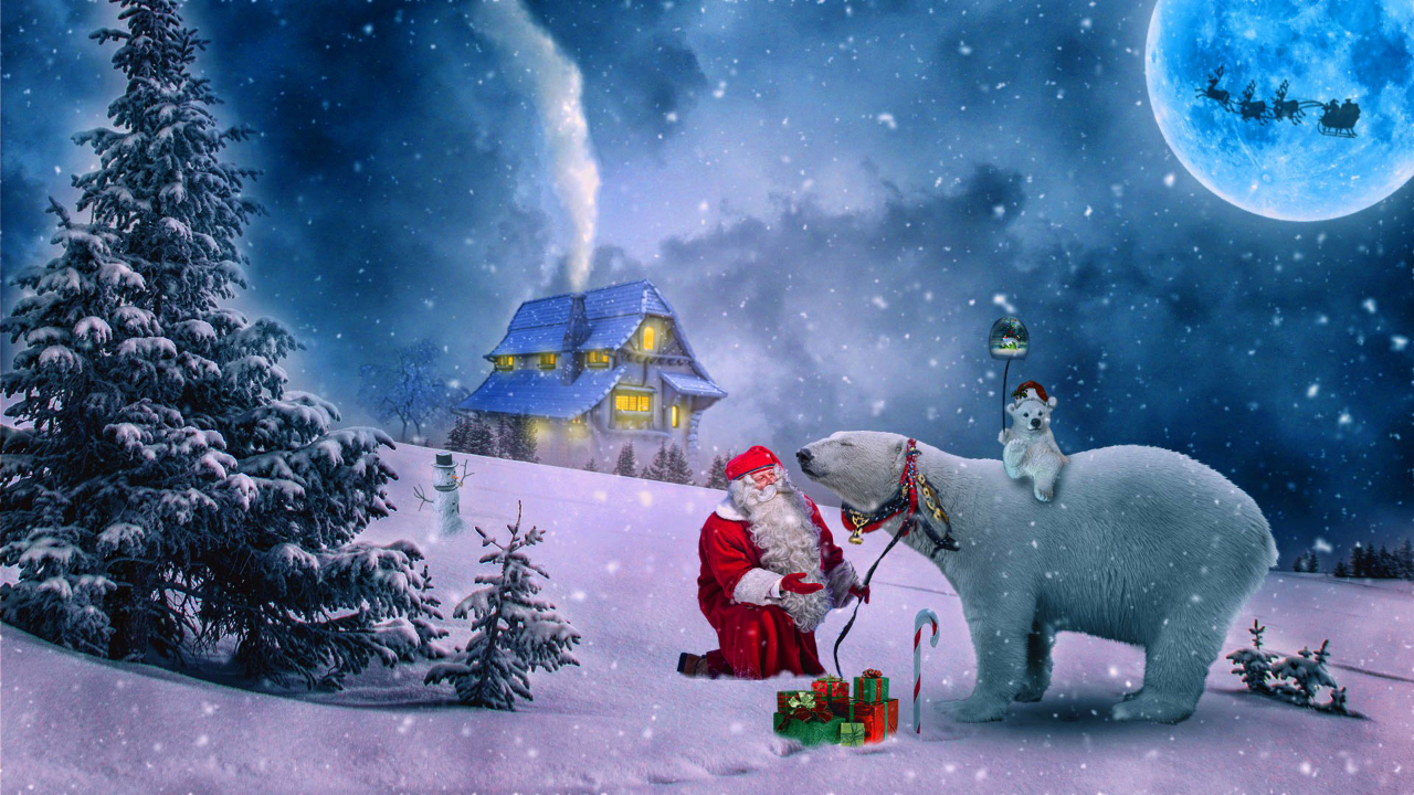 Santa Claus Screensaver | TV App | Roku Channel Store | Roku