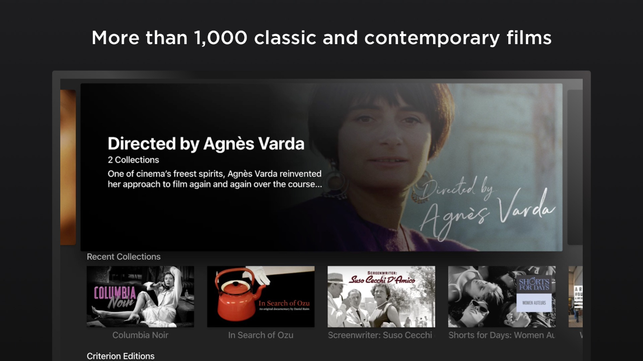 The Criterion Channel TV App Roku Channel Store Roku