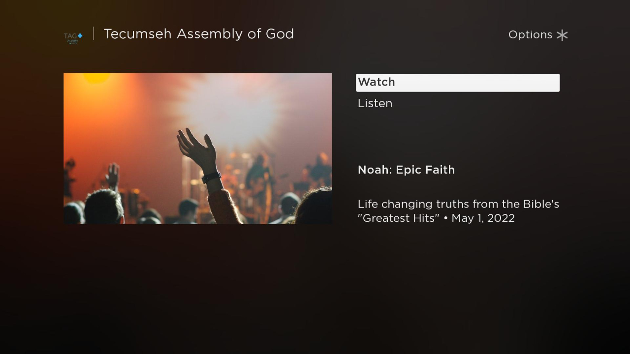 Tecumseh Assembly of God | TV App | Roku Channel Store | Roku