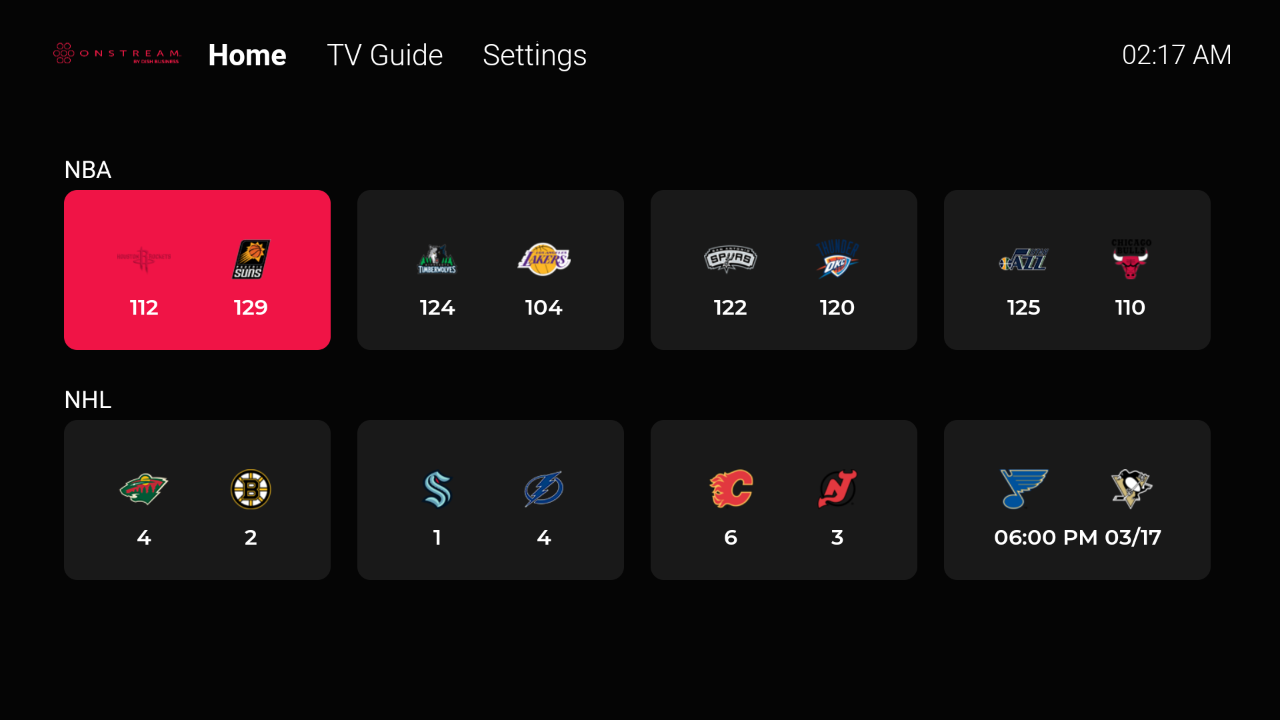DISH OnStream TV App Roku Channel Store Roku