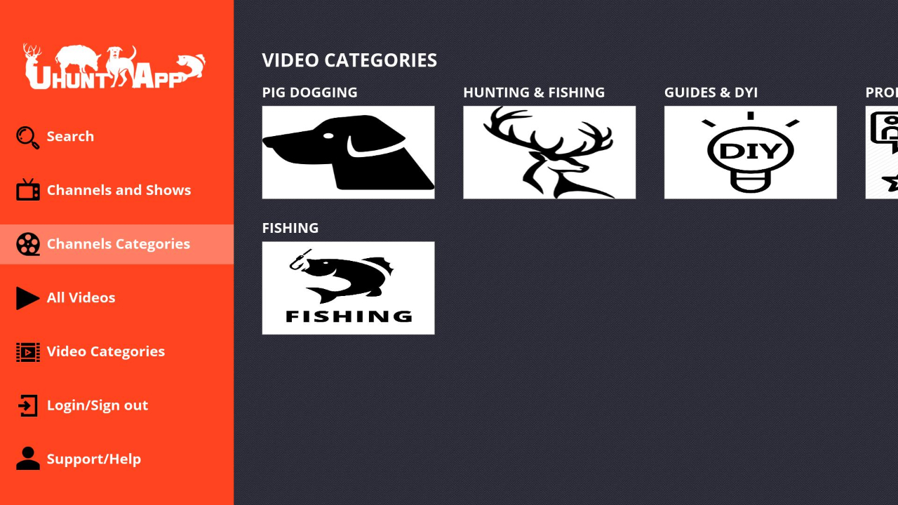 Uhunt Hunting & Fishing TV App Roku Channel Store Roku