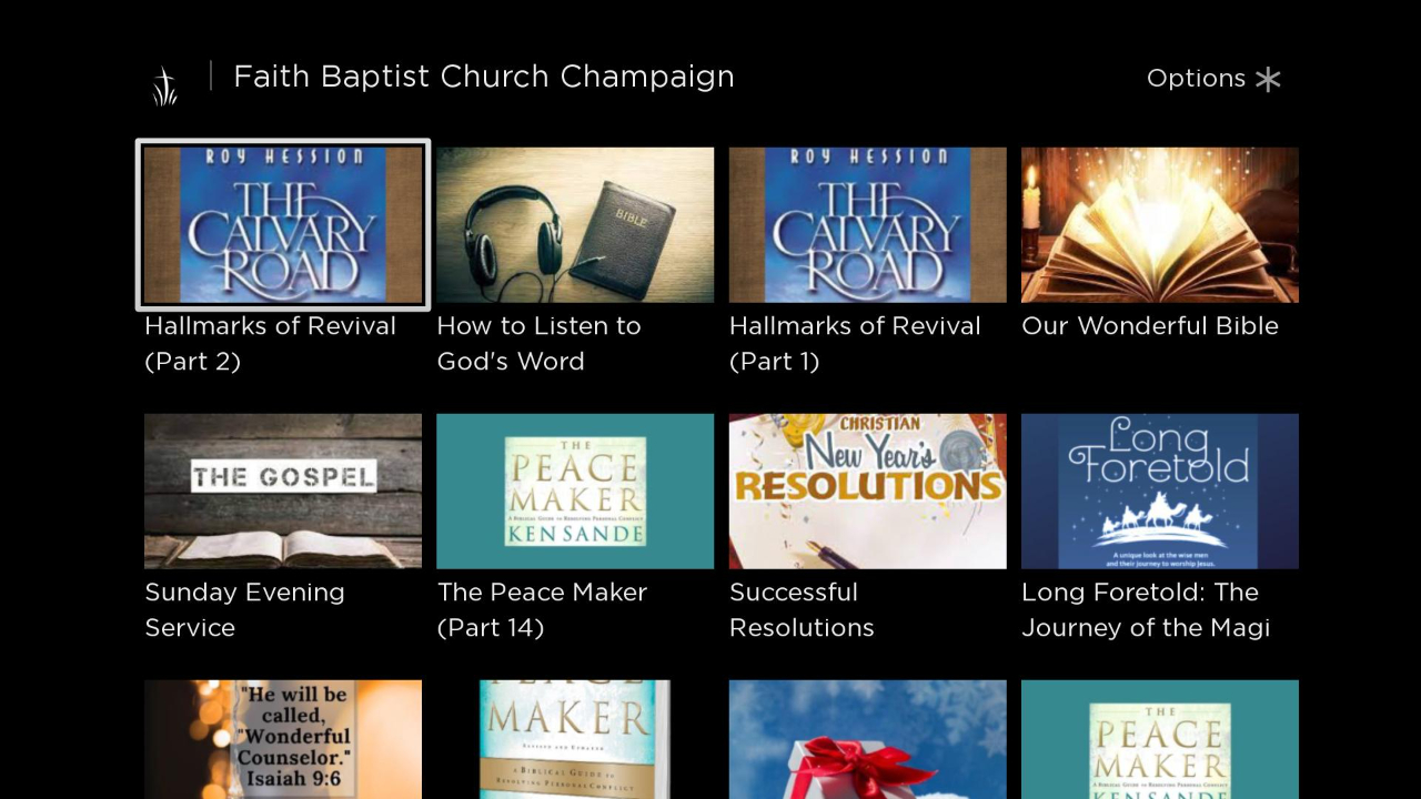 Faith Baptist Church Champaign | TV App | Roku Channel Store | Roku