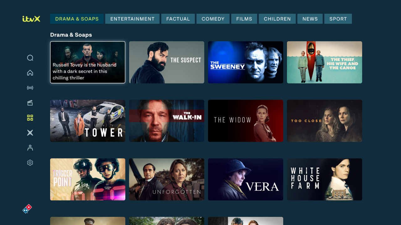 ITVX TV app Roku Channel Store Roku