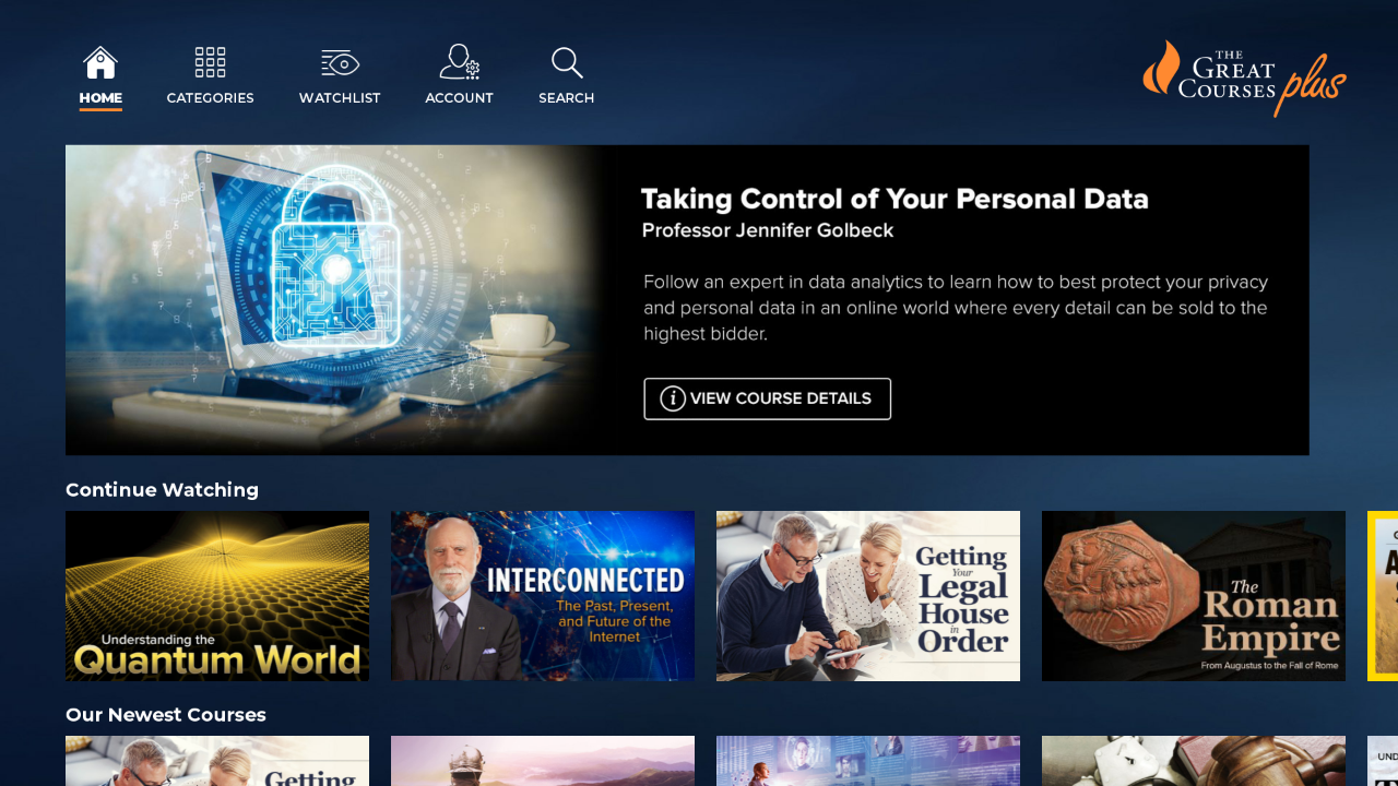 The Great Courses Plus Roku Channel Store Roku
