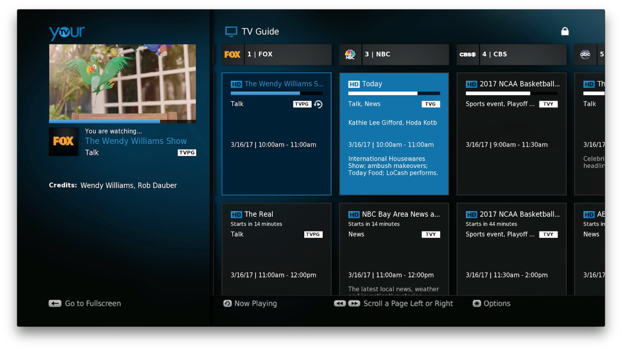 YourTV for Roku Roku Guide