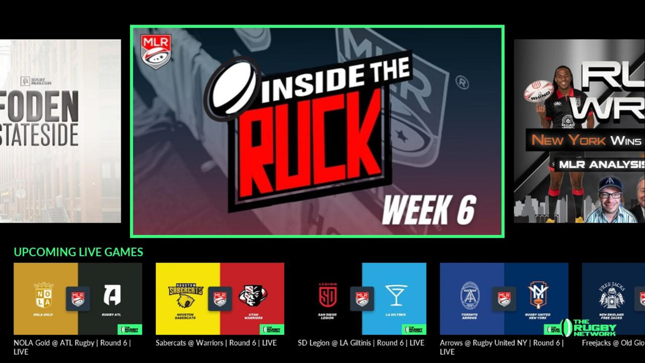 The Rugby Network Roku Guide