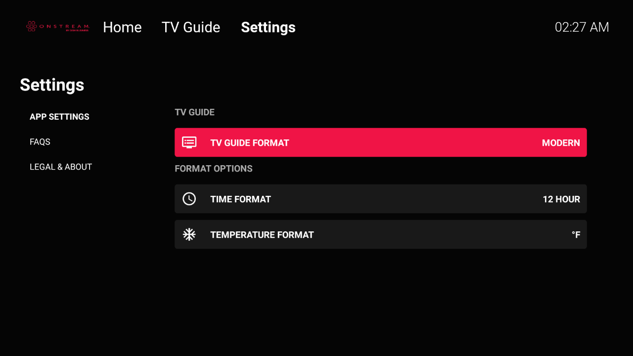 DISH OnStream TV App Roku Channel Store Roku