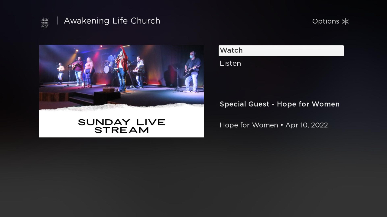 Awakening Life Church | TV App | Roku Channel Store | Roku