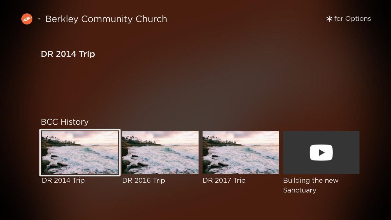 Berkley Community Church | TV App | Roku Channel Store | Roku