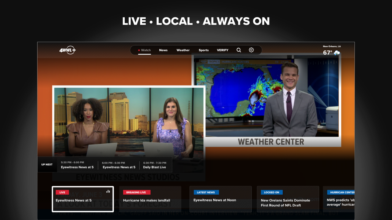 New Orleans News from WWL TV App Roku Channel Store Roku