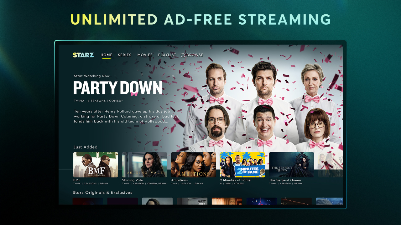 STARZ TV App Roku Channel Store Roku