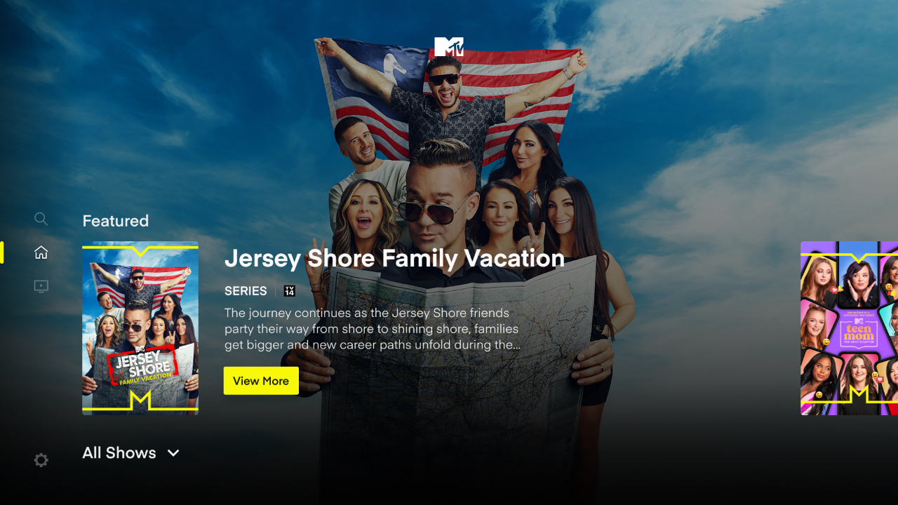 MTV TV App Roku Channel Store Roku