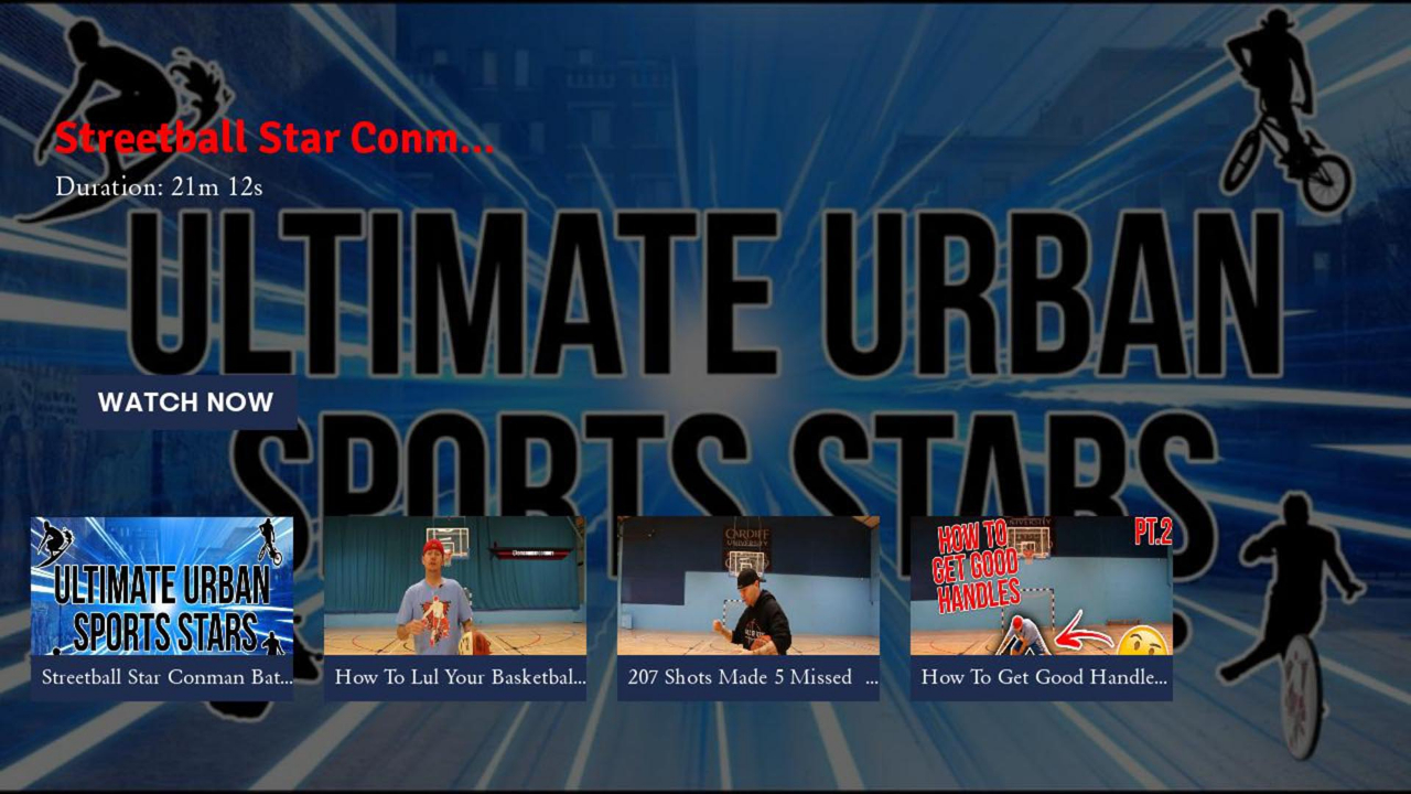 Conman Basketball TV App Roku Channel Store Roku