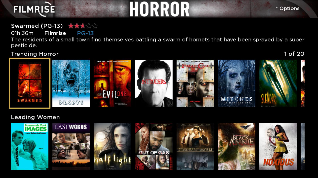 FilmRise Horror TV App Roku Channel Store Roku