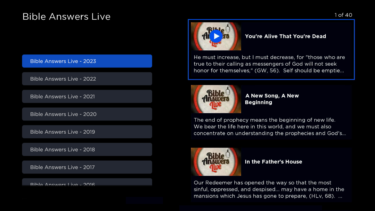 Amazing facts tv tv app roku channel store roku