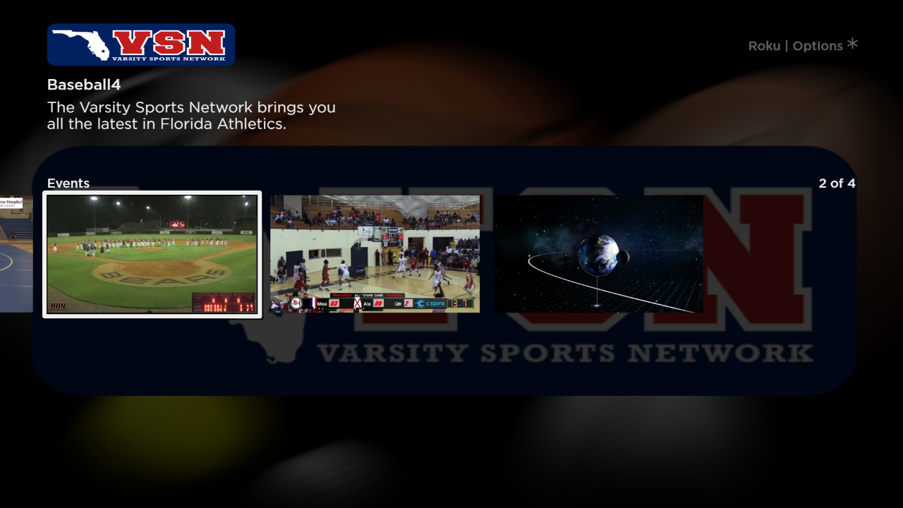 Varsity Sports Network TV App Roku Channel Store Roku